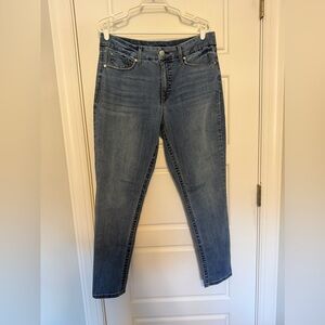 Seven7 Women's High Rise Blue Jeans